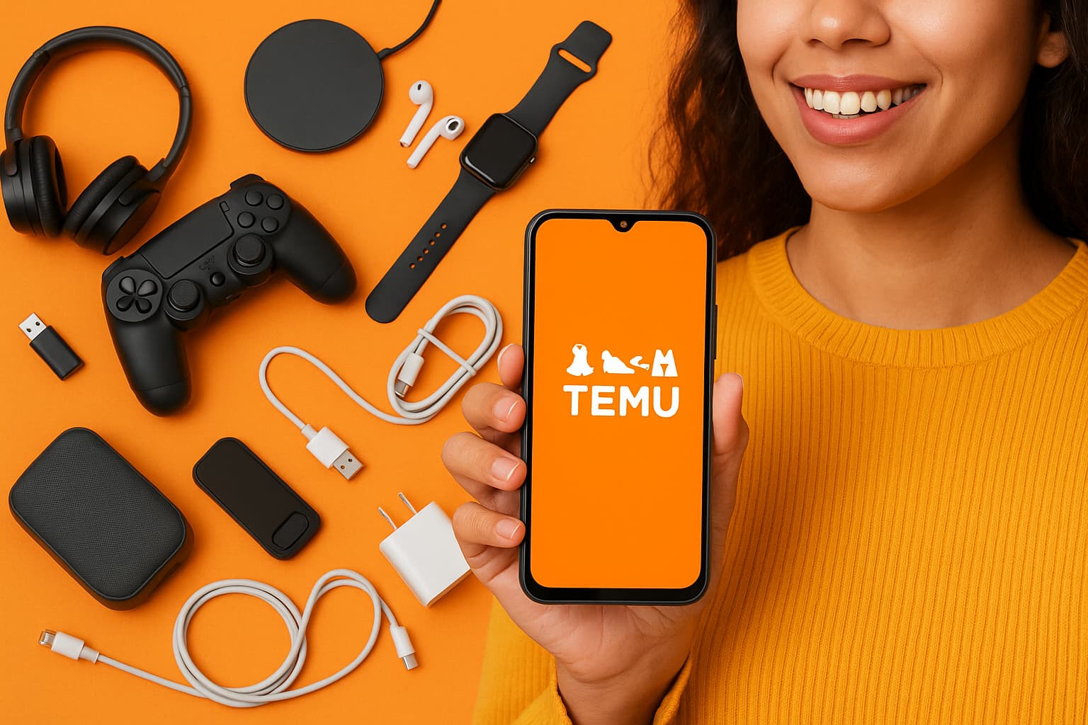 Accesorii electronice Temu pentru o experiență modernă