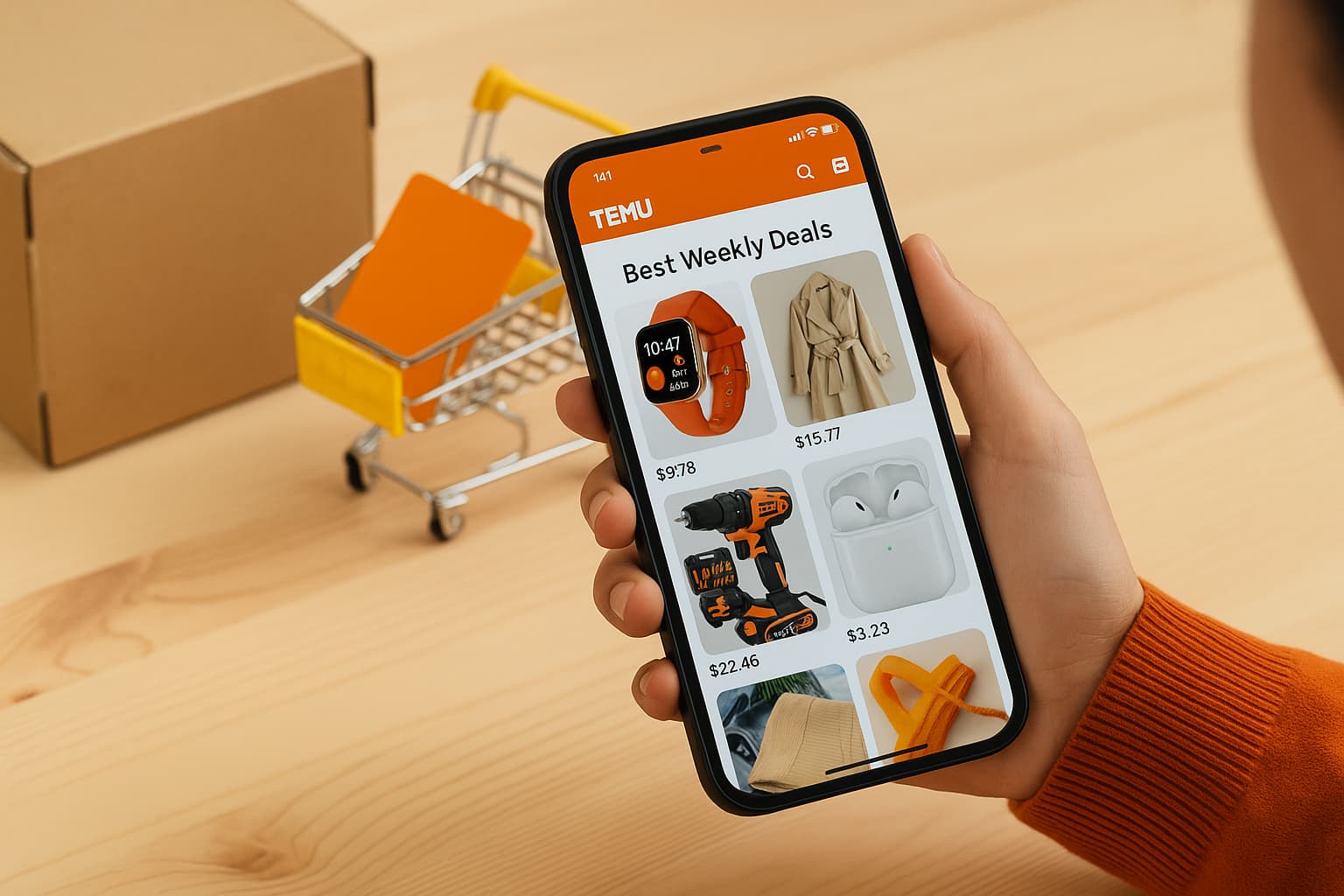 Cele mai bune oferte săptămânale Temu pentru economii mari