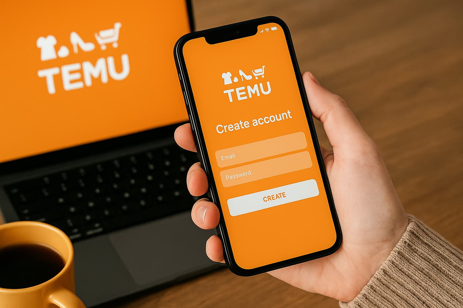 Ghid complet: creează un cont Temu în câteva minute