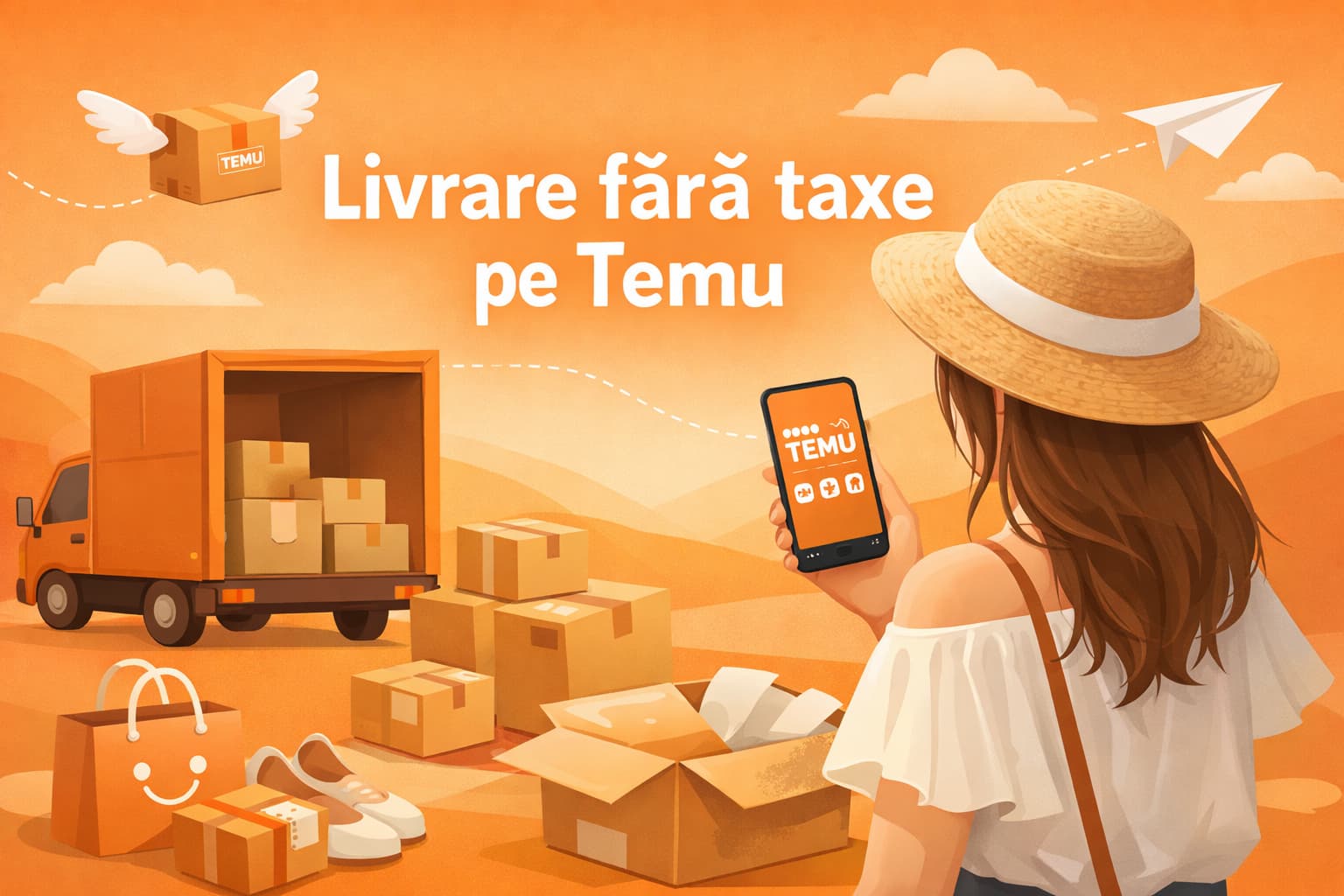 Livrare fără taxe pe Temu: ghid complet pentru utilizatori
