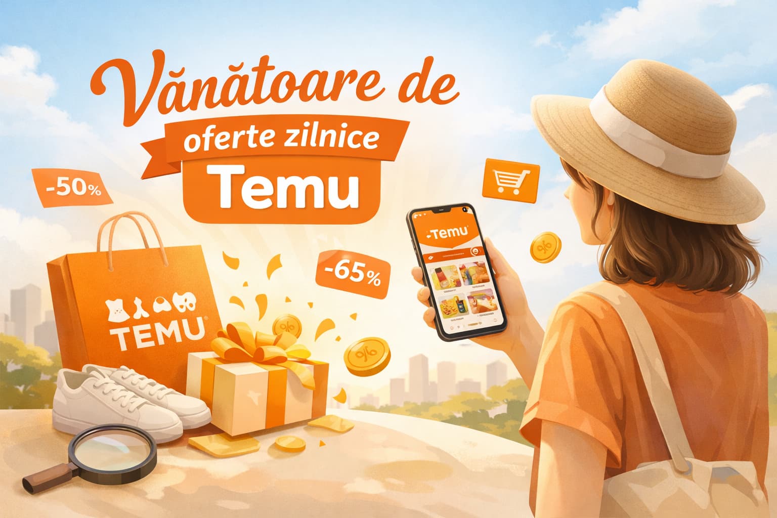 Vânătoare de oferte zilnice Temu pentru economii reale