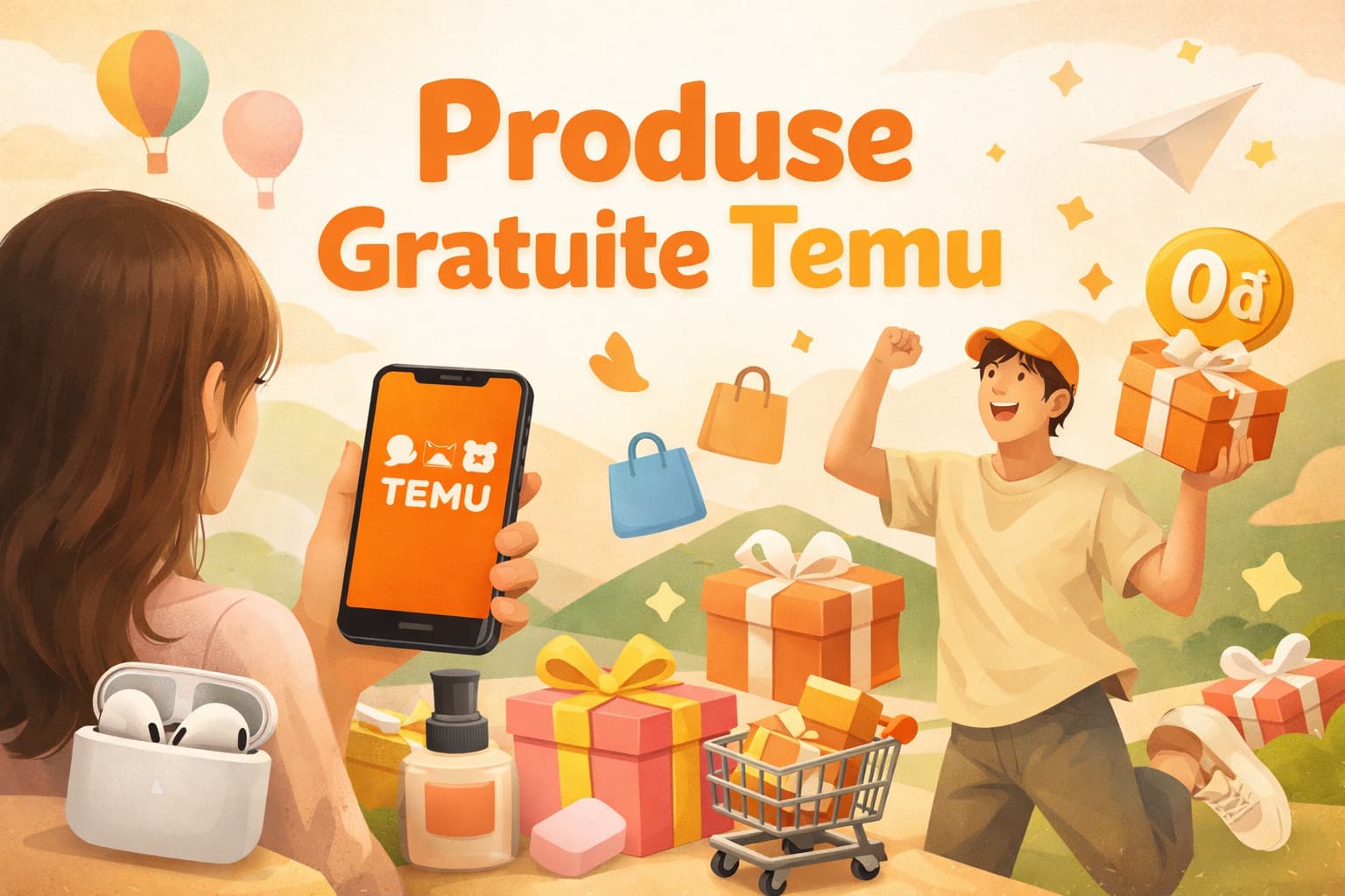 Produse gratuite Temu – Ghid complet pentru utilizatori