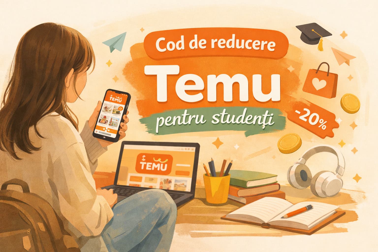 Cod de reducere Temu pentru studenți actualizat
