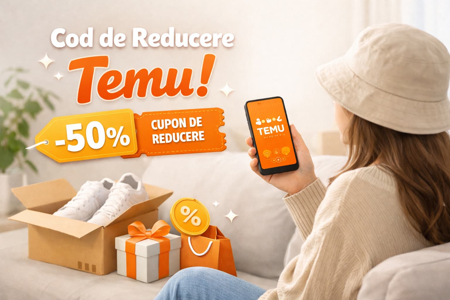 Cod de reducere combinat Temu: economisește inteligent