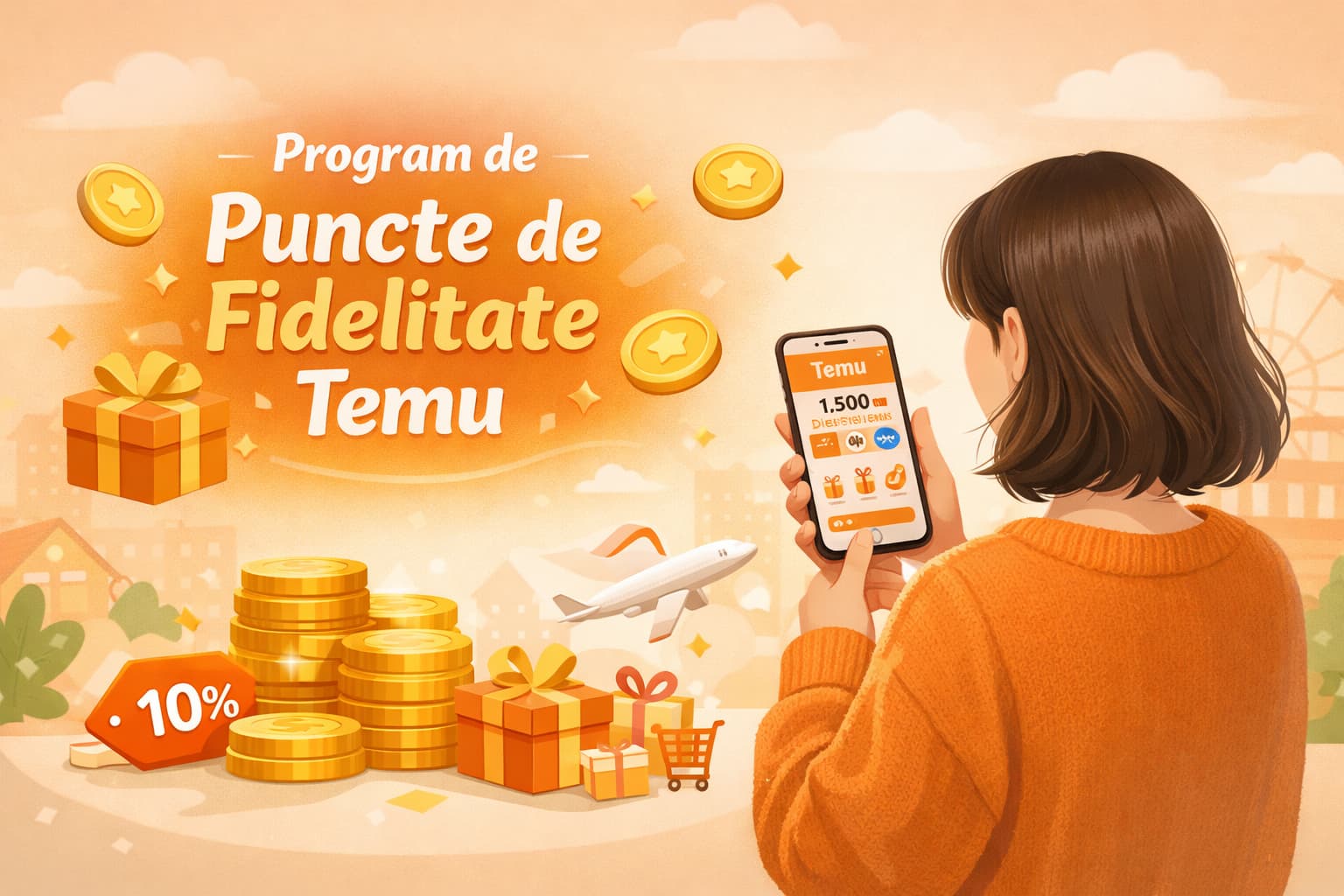 Program de puncte de fidelitate Temu explicat clar